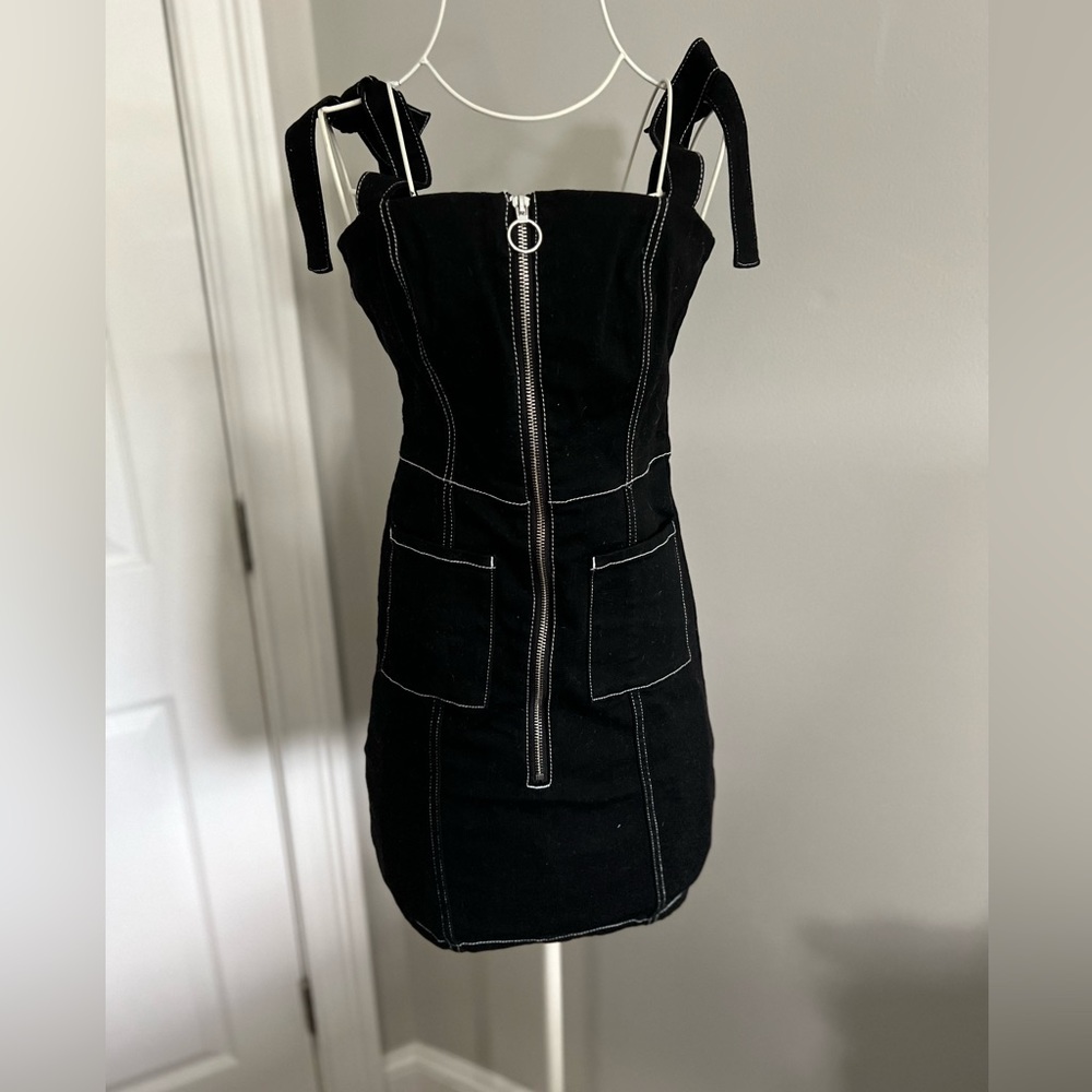 BB Dakota Read My Zips Denim Dress
